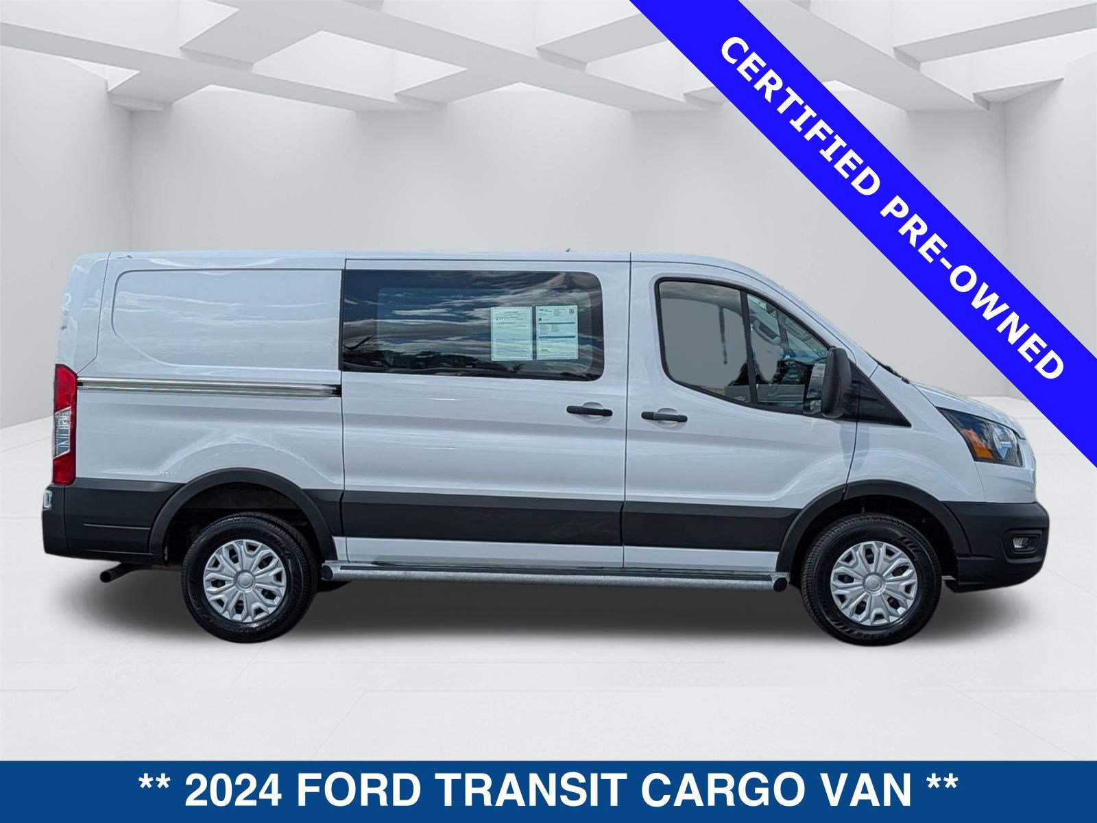 Certified 2024 Ford Transit 250 Low Roof w/ Exterior Upgrade Package video 1