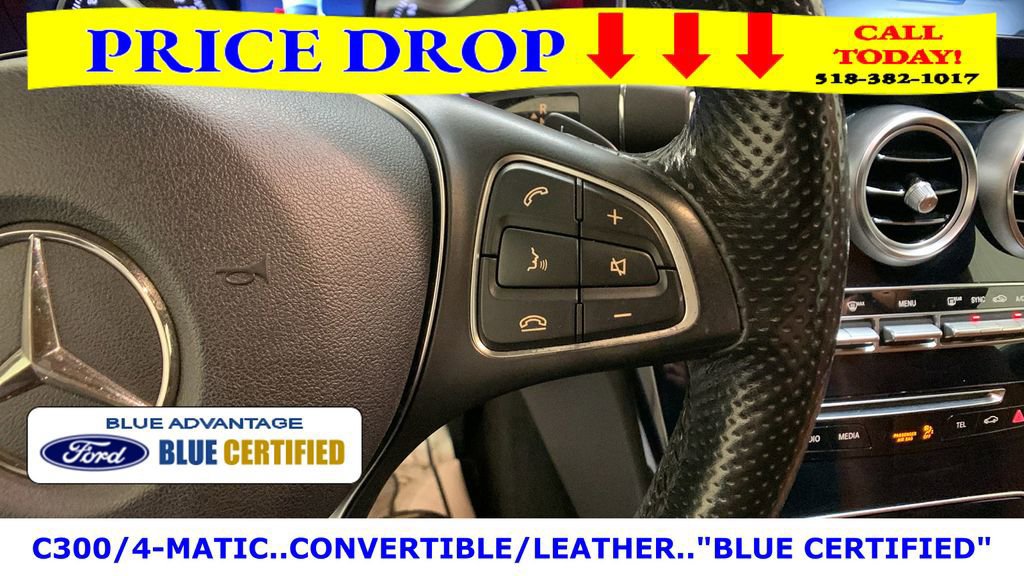 Used 2018 Mercedes-Benz C 300 4MATIC Cabriolet image 37