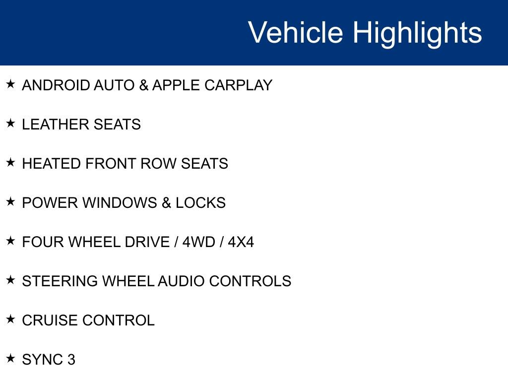 Certified 2019 Ford Ranger Lariat w/ Equipment Group 501A Mid image 8