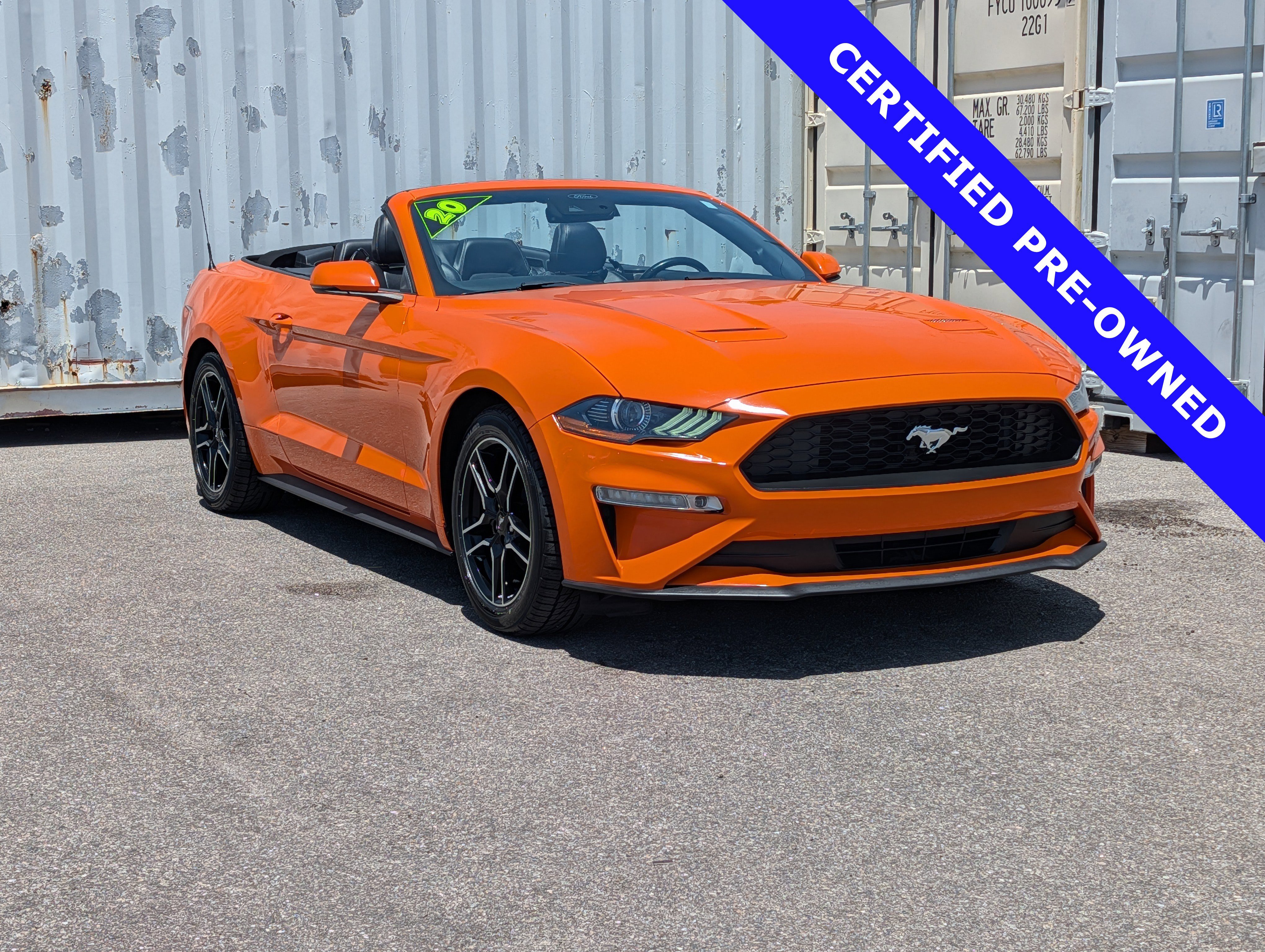 Certified 2020 Ford Mustang Premium w/ Ford Safe & Smart Package RWD video 2