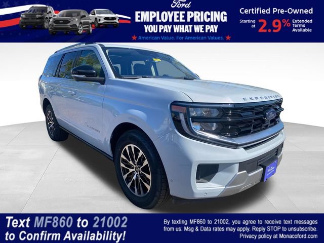 Certified 2025 Ford Expedition Platinum