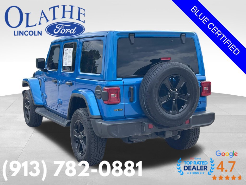 Used 2023 Jeep Wrangler Unlimited Sahara AWD/4WD image 4