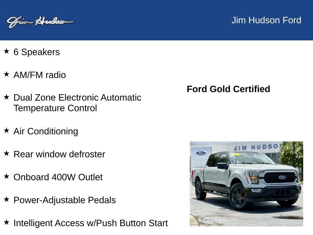 Certified 2023 Ford F150 XLT w/ Equipment Group 302A High AWD/4WD image 13