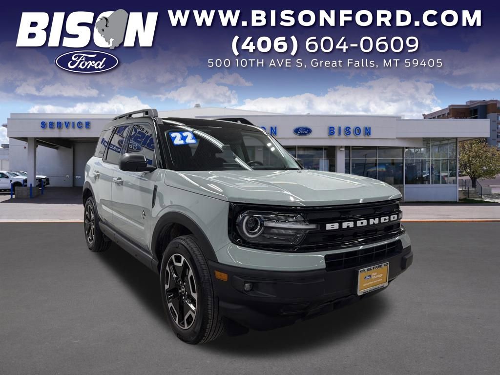 Certified 2022 Ford Bronco Sport Outer Banks w/ Tech Package