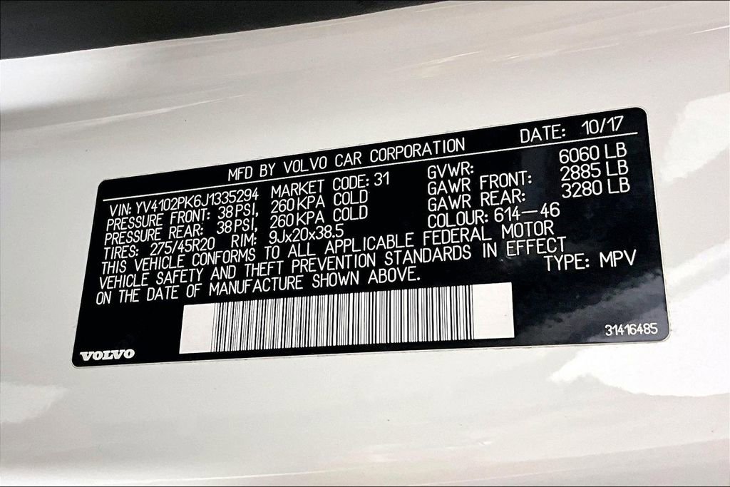 Used 2018 Volvo XC90 T5 Momentum w/ Convenience Package AWD/4WD image 27