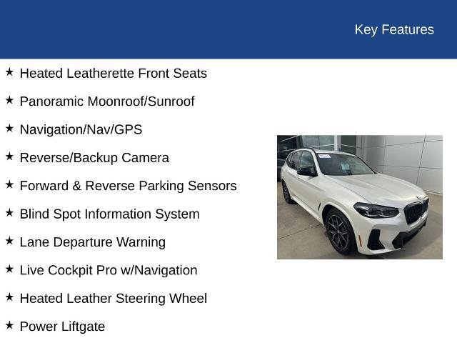 Used 2023 BMW X3 M40i w/ Premium Package image 36