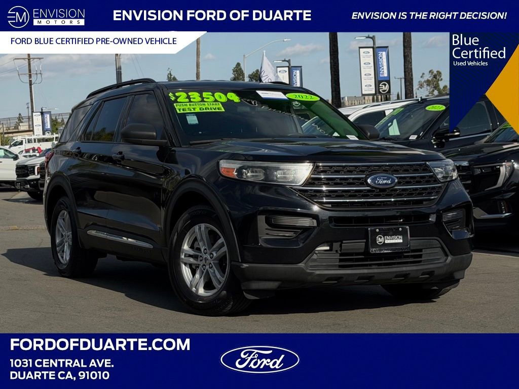 Certified 2022 Ford Explorer XLT RWD image 1