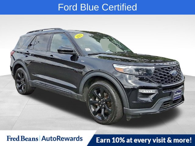 Certified 2023 Ford Explorer ST-Line w/ Class IV Trailer Tow Package