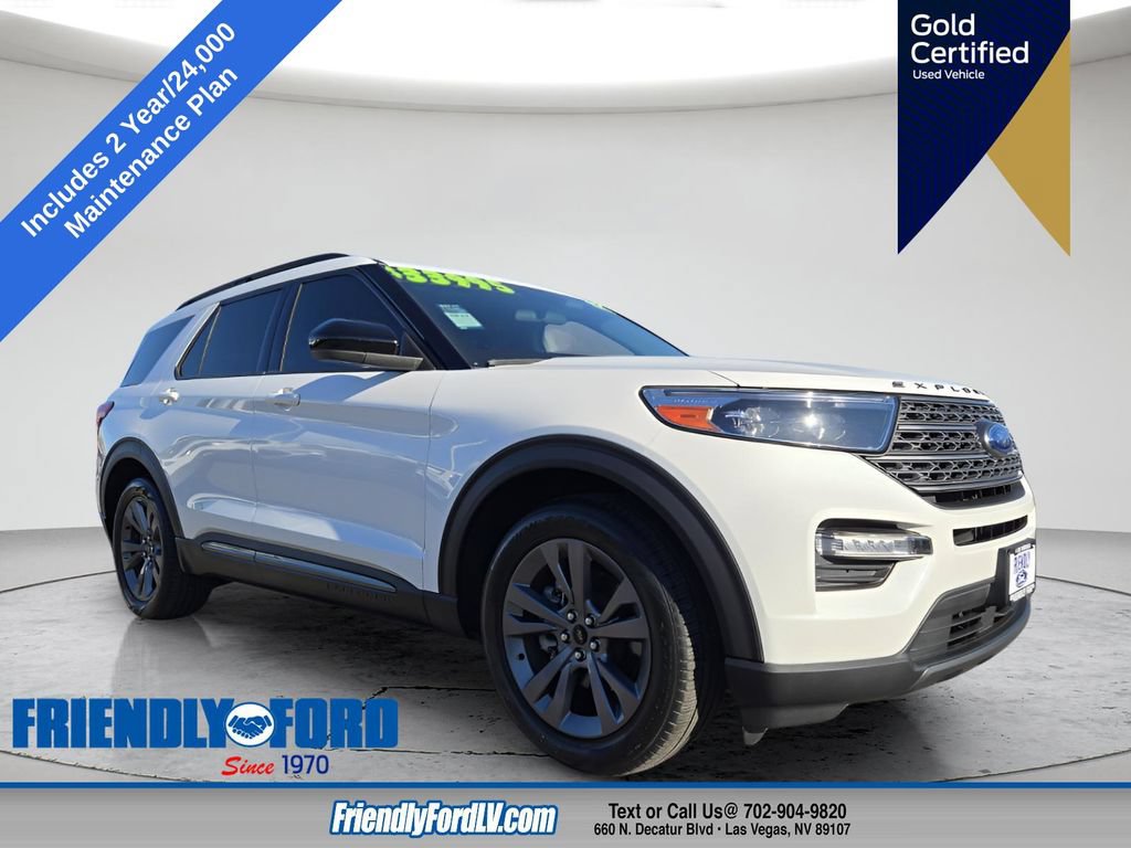 Certified 2023 Ford Explorer XLT w/ Equipment Group 202A