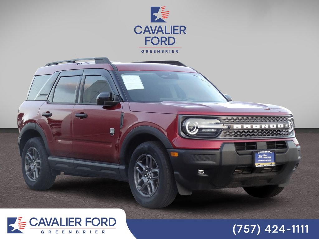 Certified 2025 Ford Bronco Sport Big Bend w/ Convenience Package AWD/4WD image 1