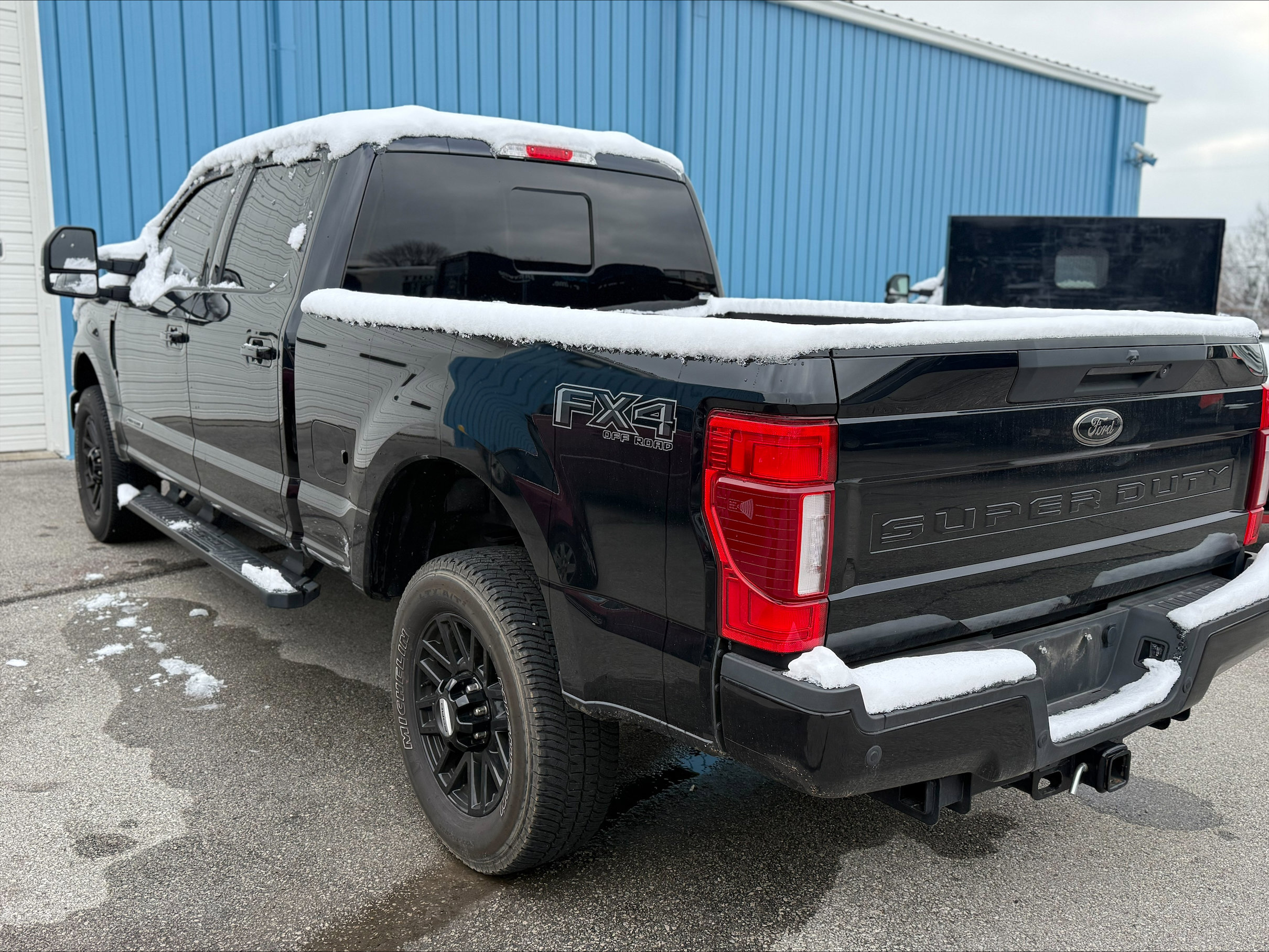 Certified 2022 Ford F250 Lariat w/ Black Appearance Package image 11