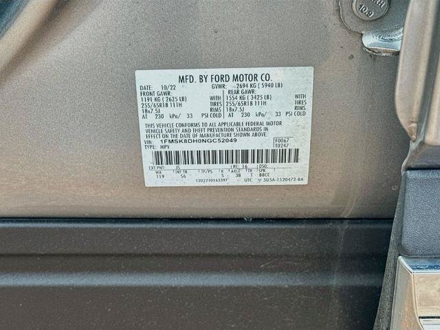 Certified 2022 Ford Explorer XLT w/ Equipment Group 202A AWD/4WD image 24