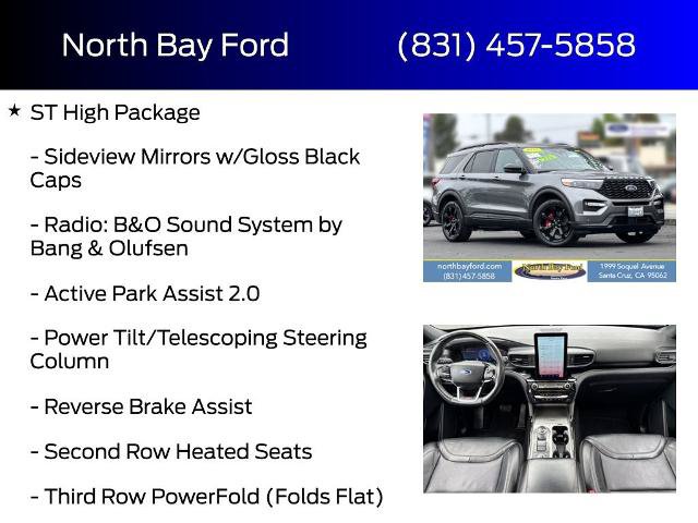 Certified 2021 Ford Explorer ST w/ Equipment Group 401A AWD/4WD image 12