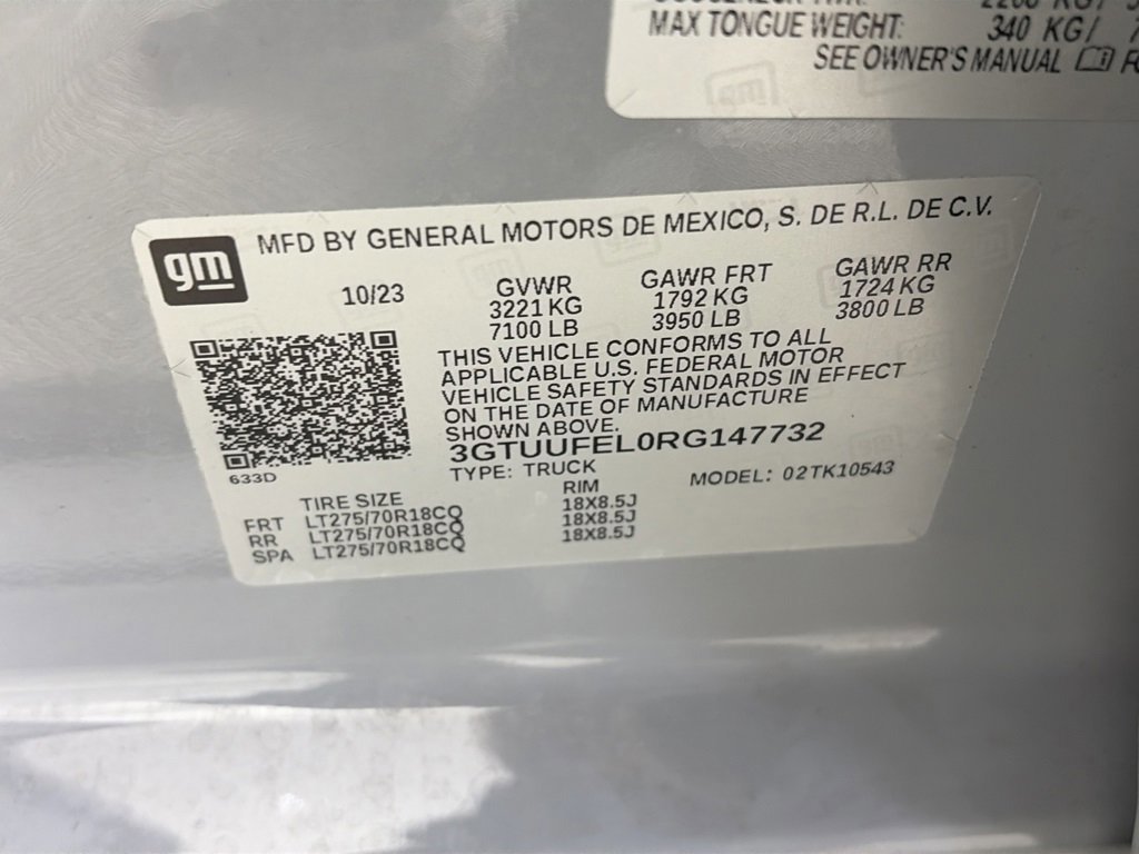 Used 2024 GMC Sierra 1500 AT4X w/ AT4X AEV Edition image 9