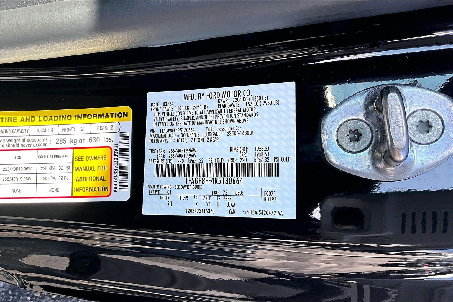 Certified 2024 Ford Mustang GT Premium RWD image 29