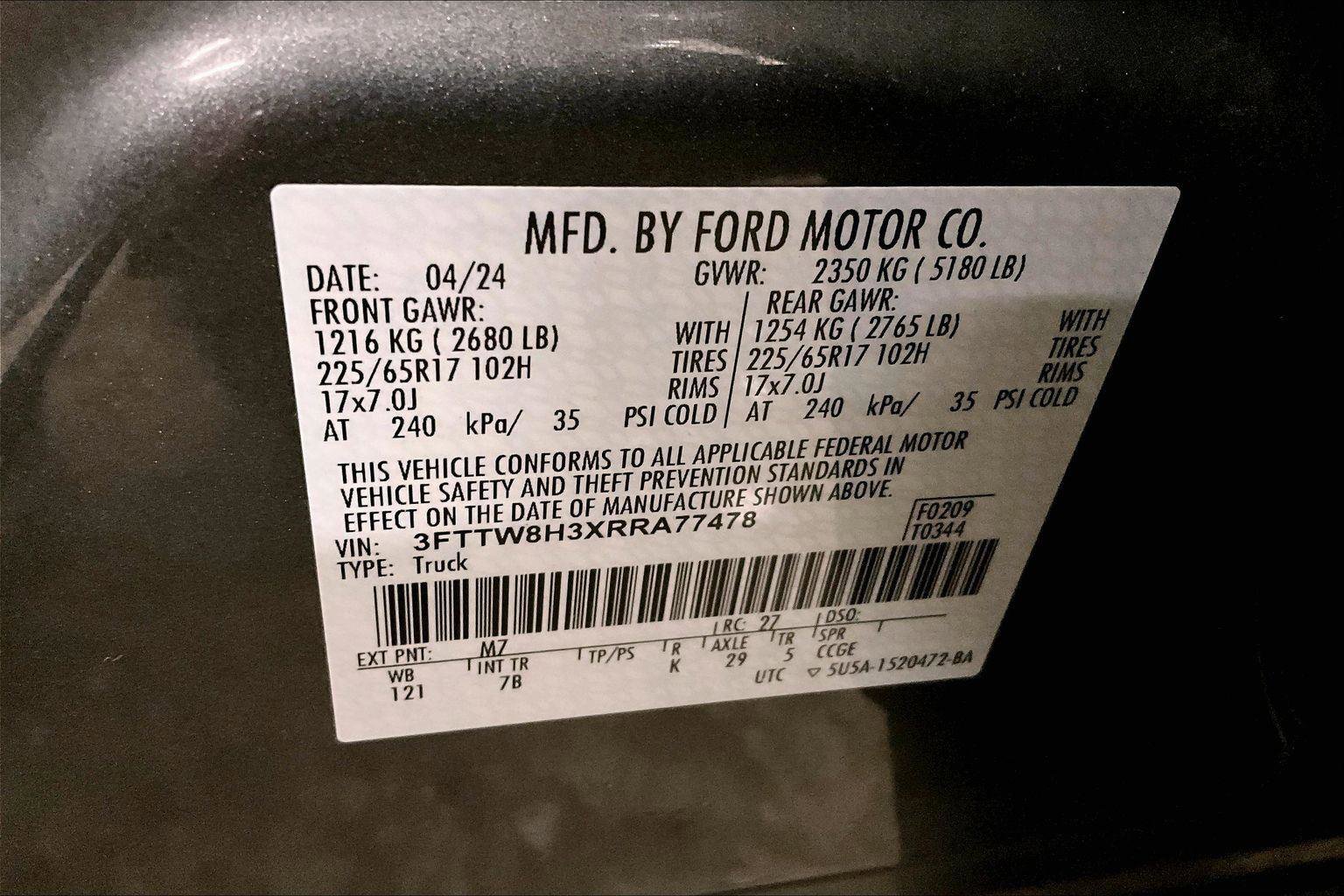 Certified 2024 Ford Maverick XLT w/ XLT Luxury Package image 33