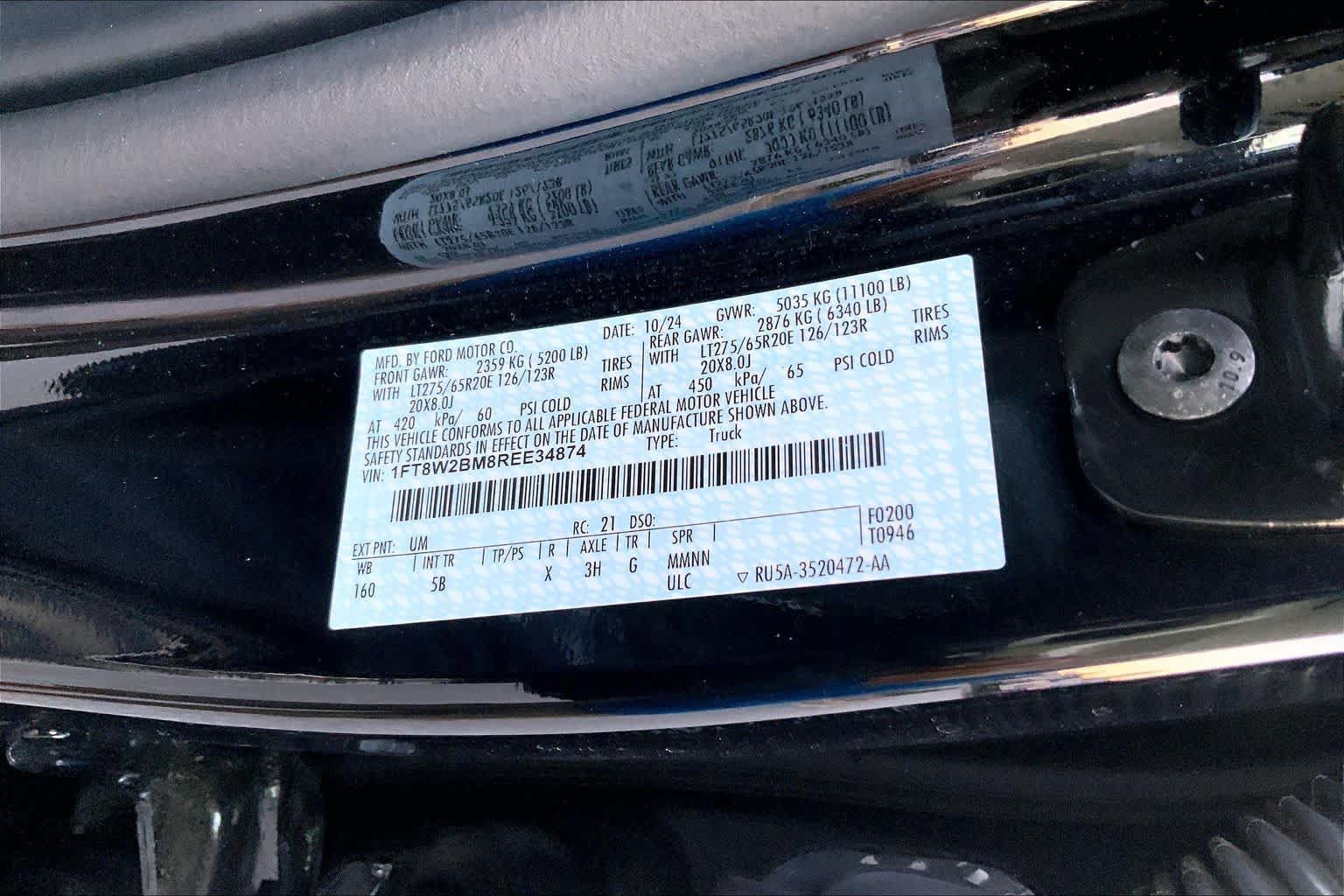Certified 2024 Ford F250 Lariat w/ Lariat Ultimate Package AWD/4WD image 30