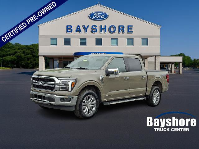 Certified 2025 Ford F150 Lariat w/ Equipment Group 501A Mid