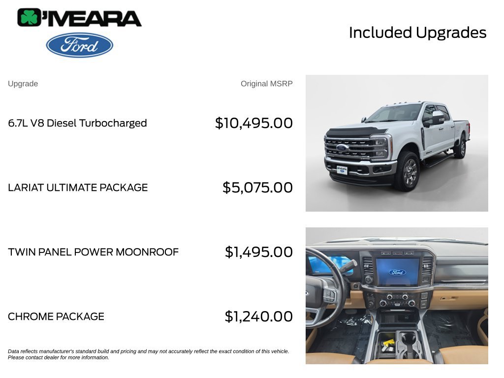 Certified 2024 Ford F250 Lariat w/ Lariat Ultimate Package AWD/4WD image 4