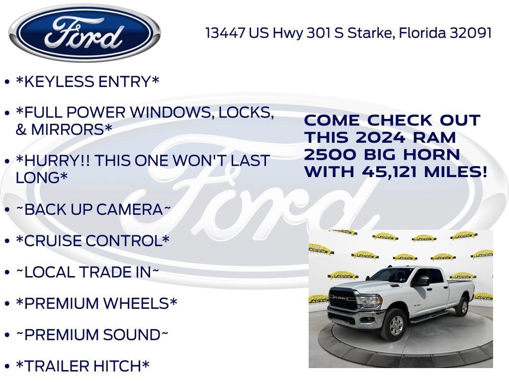 Used 2024 RAM 2500 Big Horn image 10