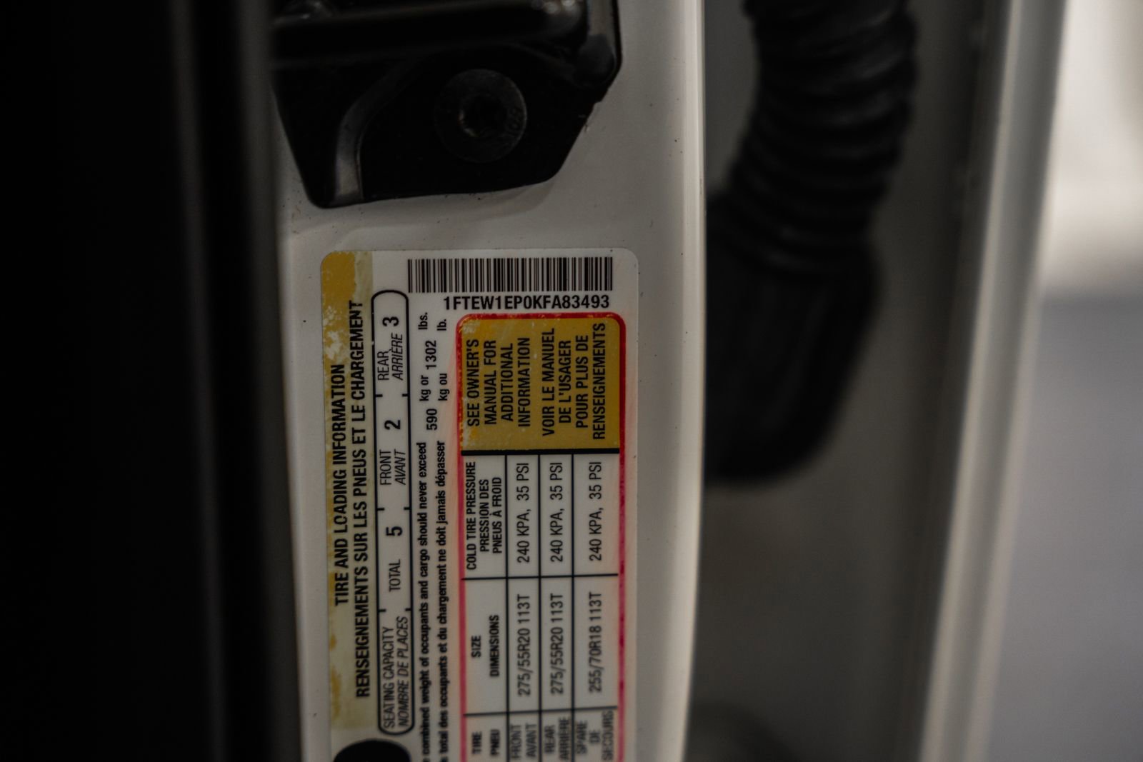 Certified 2019 Ford F150 Lariat w/ Equipment Group 502A Luxury image 50