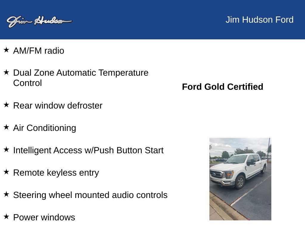 Certified 2021 Ford F150 XLT w/ Equipment Group 302A High AWD/4WD image 12