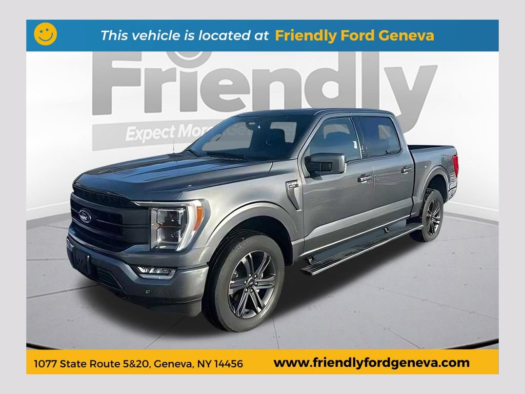 Certified 2023 Ford F150 Lariat w/ Equipment Group 502A High AWD/4WD 360° Tour
