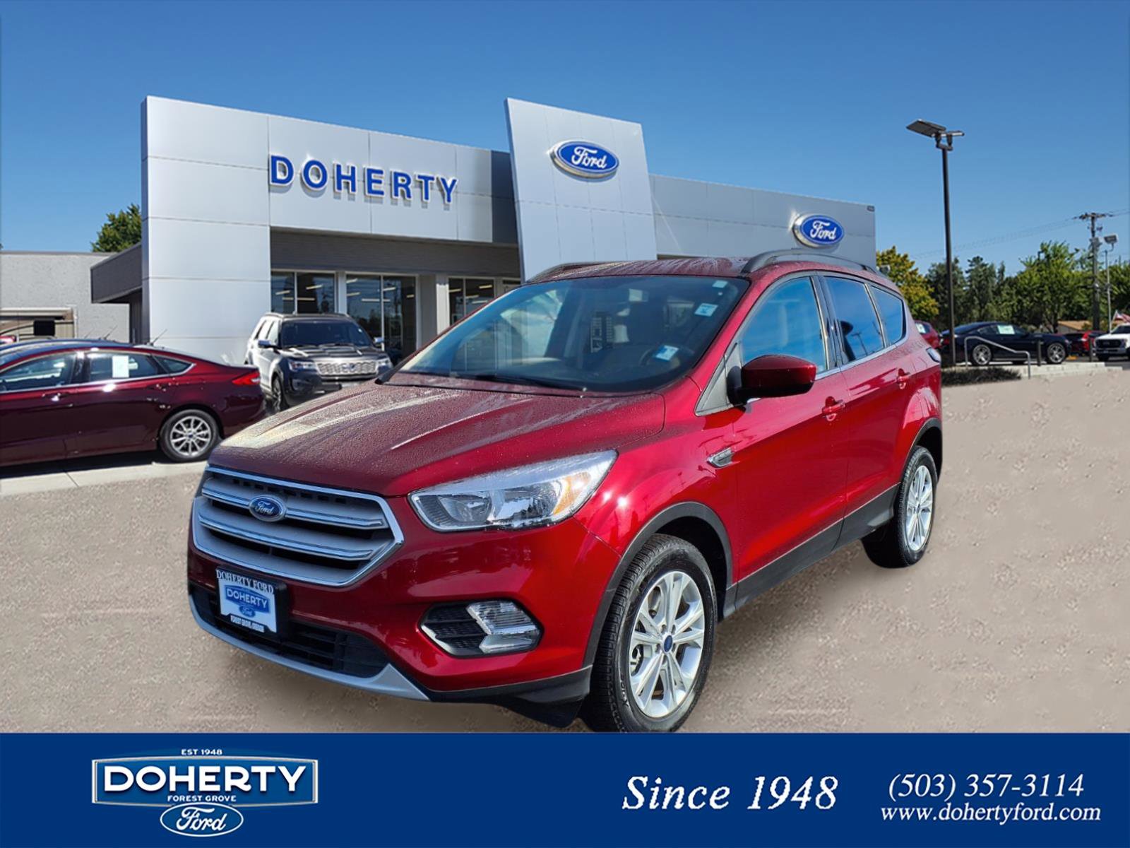 Certified 2018 Ford Escape SE