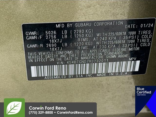 Used 2024 Subaru Outback Limited XT AWD/4WD image 38
