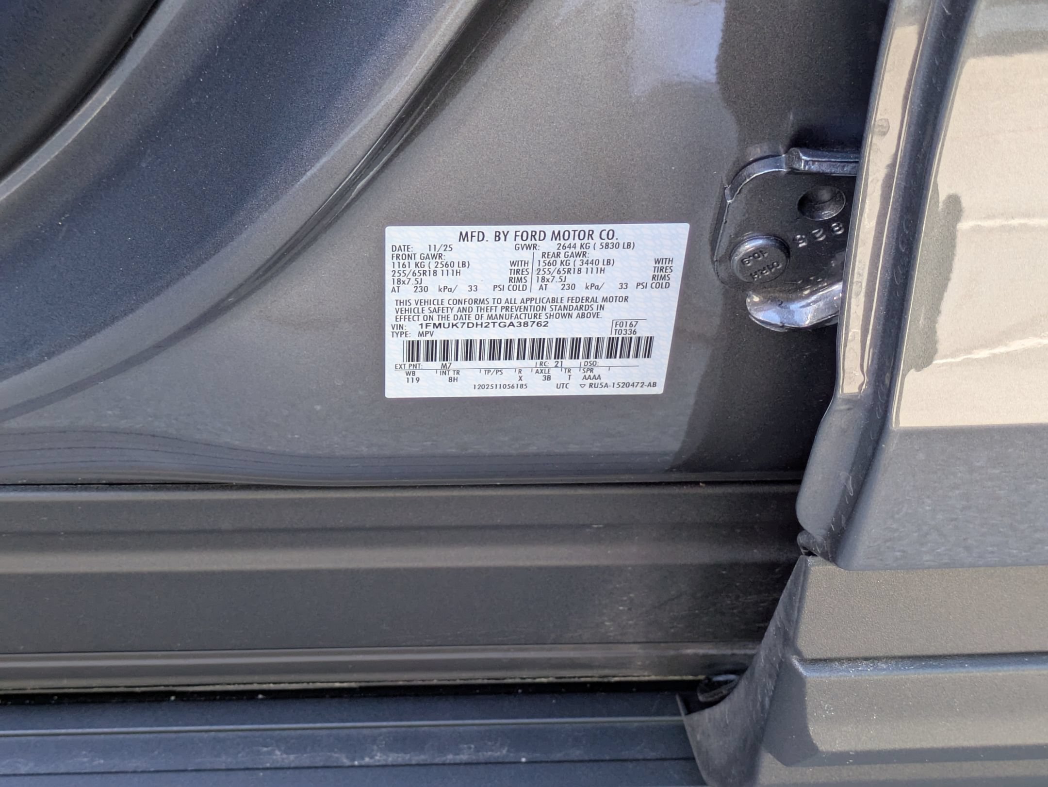 Certified 2026 Ford Explorer Active RWD image 41
