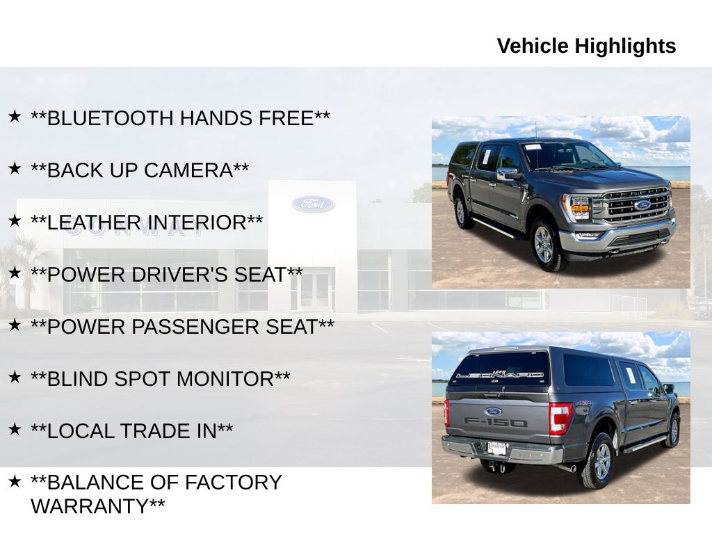 Certified 2023 Ford F150 Lariat w/ Bed Utility Package AWD/4WD image 6