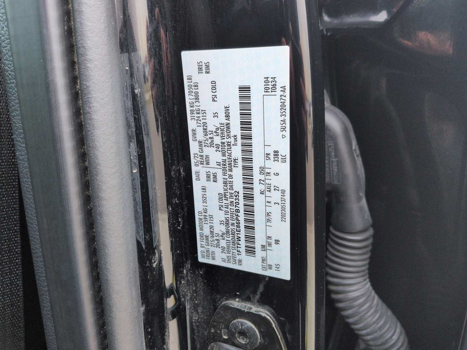 Certified 2023 Ford F150 Platinum AWD/4WD image 34