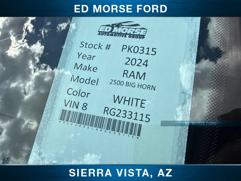 Used 2024 RAM 2500 Big Horn AWD/4WD image 2