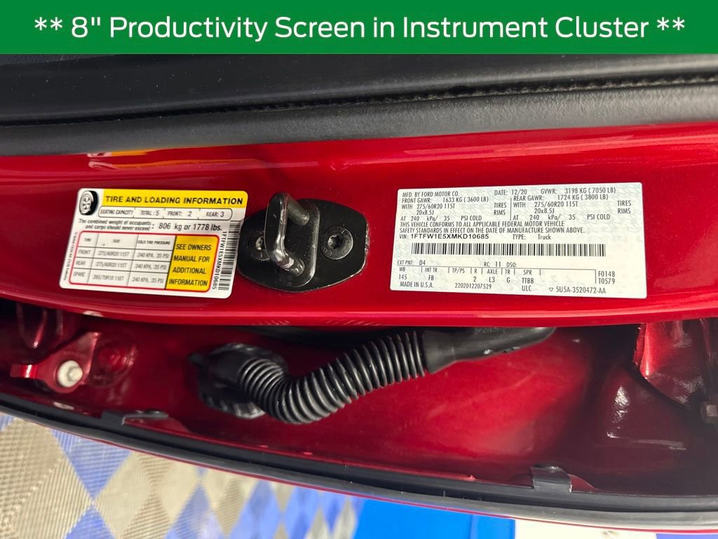 Certified 2021 Ford F150 XLT w/ Equipment Group 302A High image 30