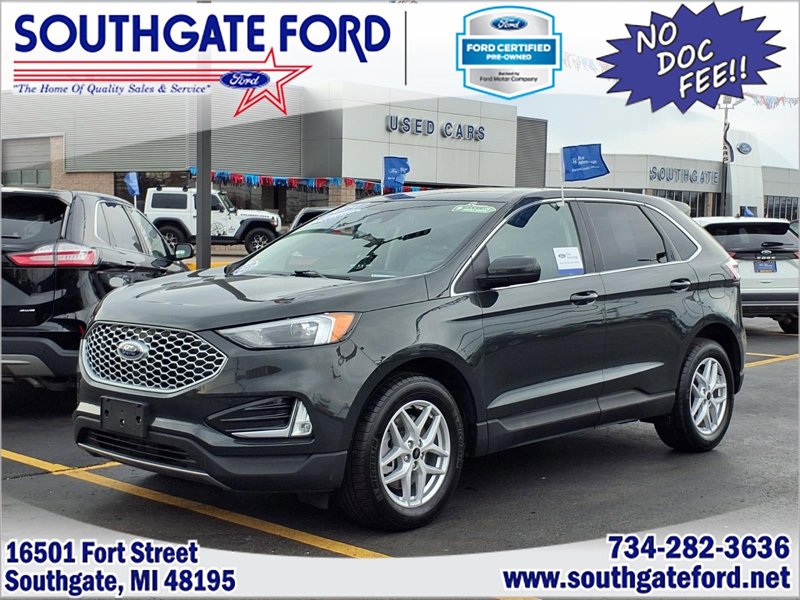 Certified 2024 Ford Edge SEL w/ Convenience Package image 1