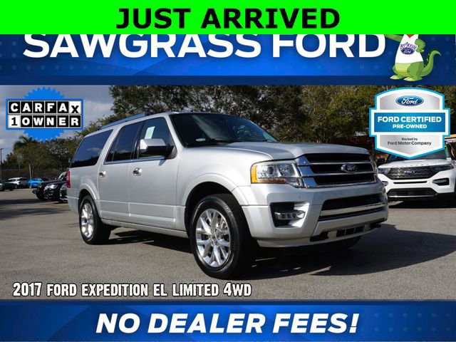 Certified 2017 Ford Expedition EL Limited w/ Equipment Group 301A image 5