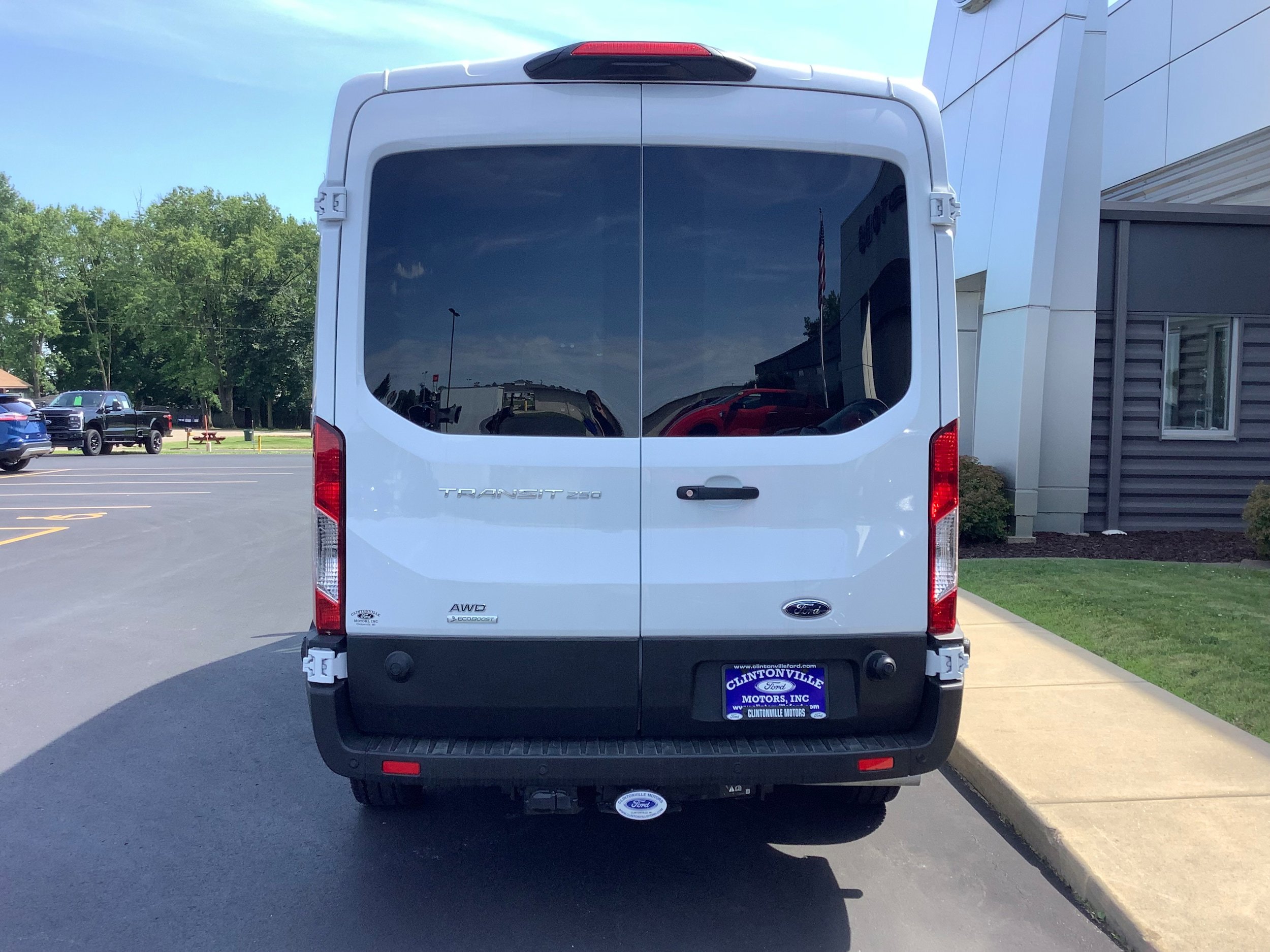 Certified 2024 Ford Transit 250 148 Medium Roof Extended AWD w/ Exterior Upgrade Package image 4