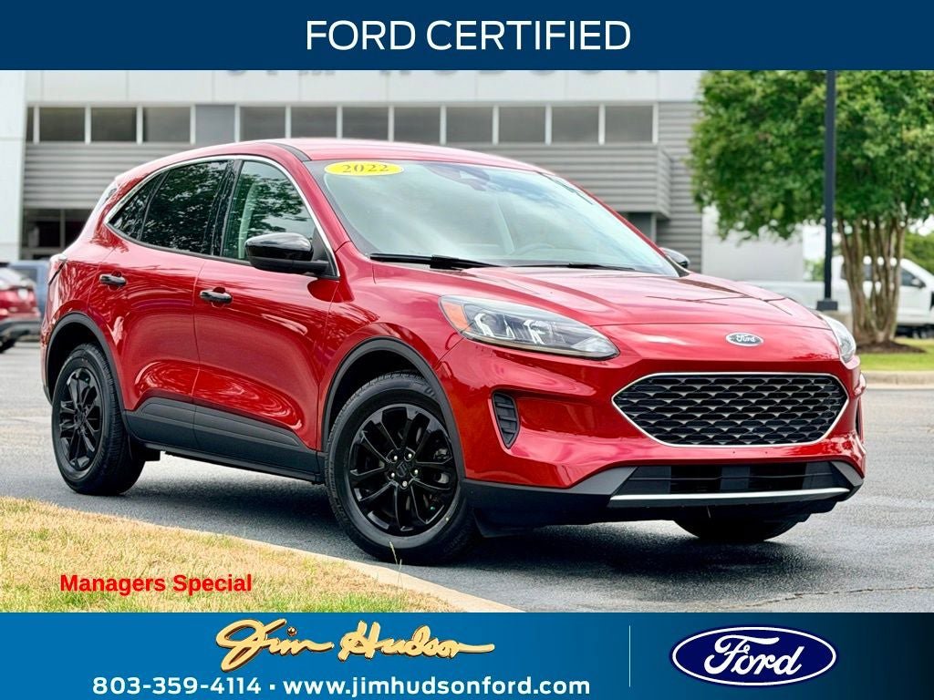 Certified 2022 Ford Escape SE