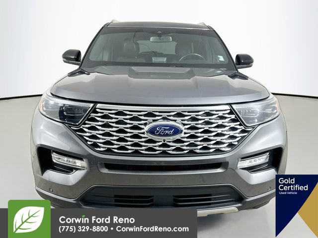 Certified 2022 Ford Explorer Platinum w/ Technology Package AWD/4WD image 2