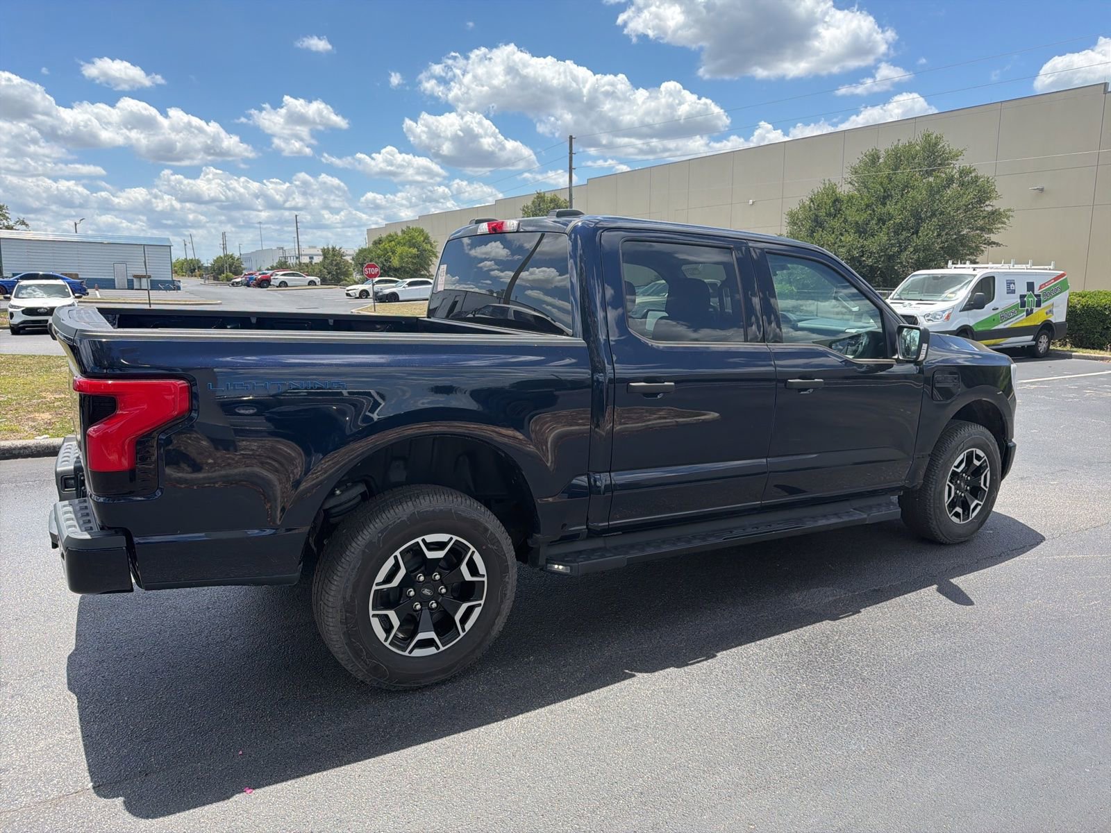 Certified 2023 Ford F150 Lightning XLT w/ Tow Technology Package AWD/4WD image 4