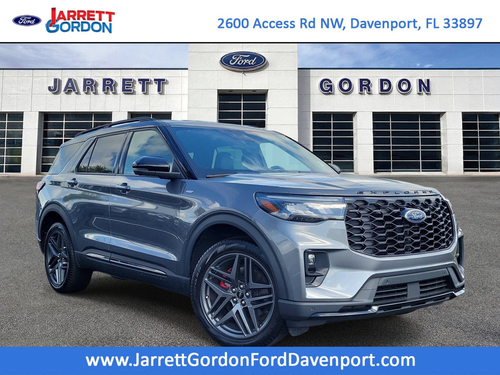 Certified 2025 Ford Explorer ST-Line w/ ST-Line Street Pack AWD/4WD 360° Tour