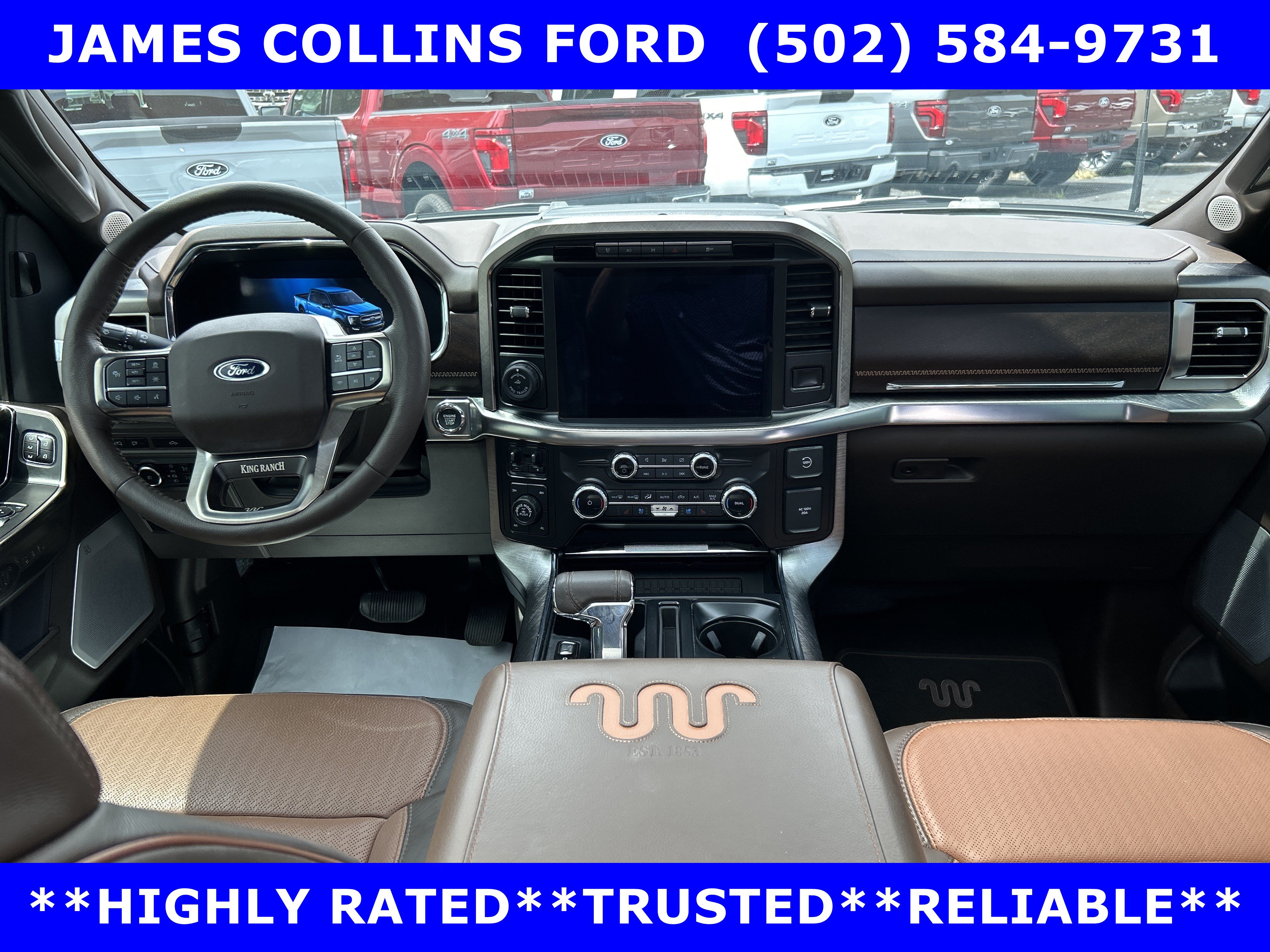Certified 2023 Ford F150 King Ranch w/ Equipment Group 601A High AWD/4WD image 18