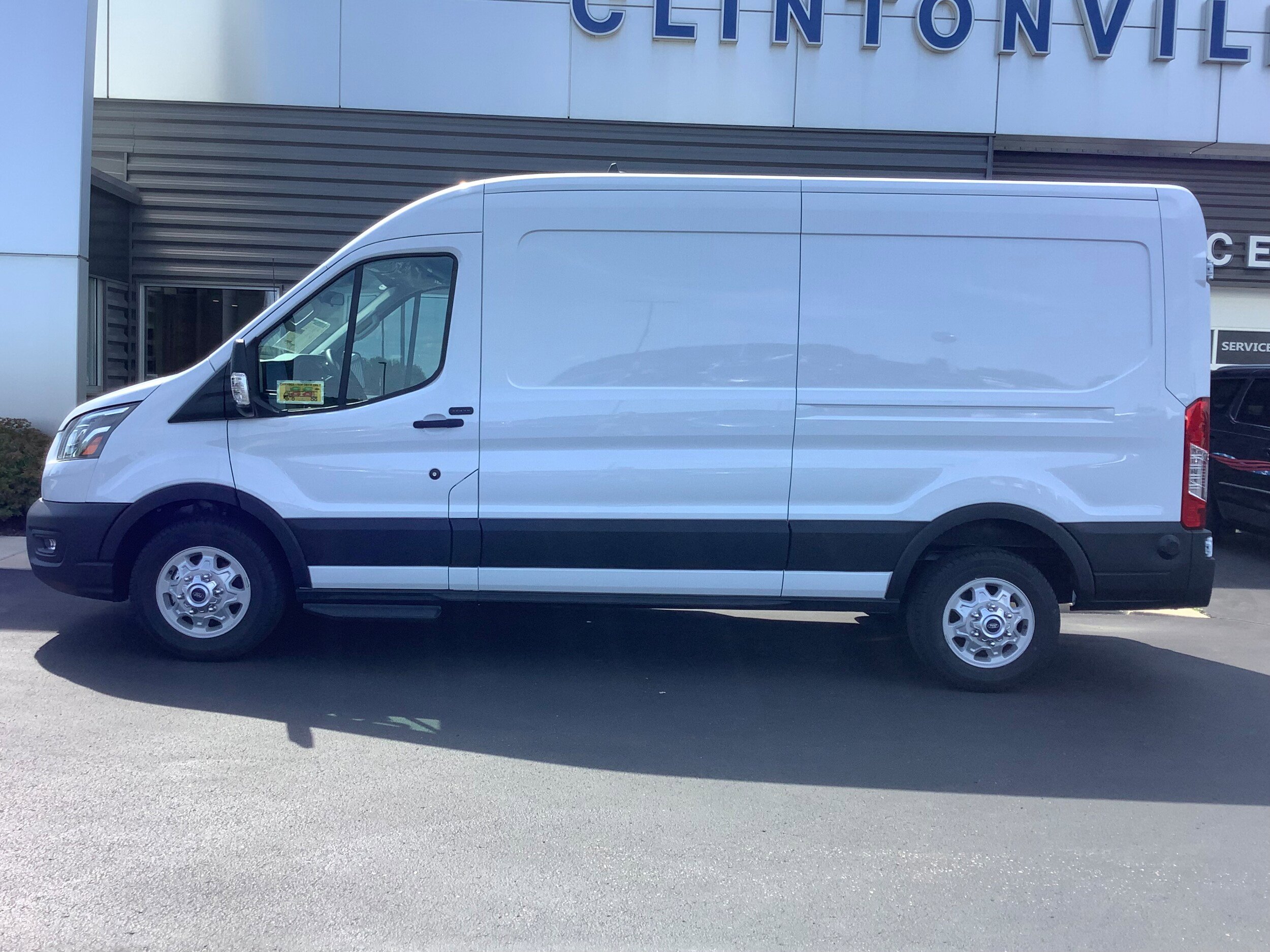 Certified 2024 Ford Transit 250 148 Medium Roof Extended AWD w/ Exterior Upgrade Package image 2