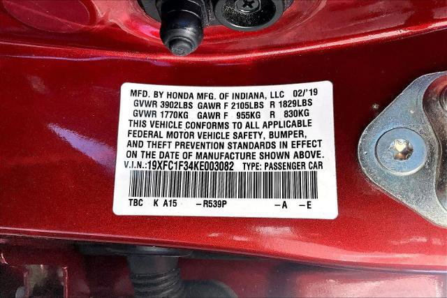 Used 2019 Honda Civic EX image 36