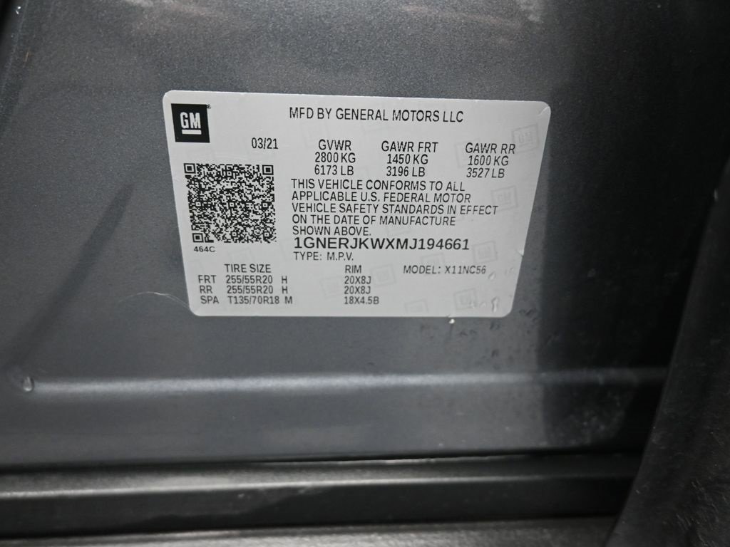 Used 2021 Chevrolet Traverse RS image 19