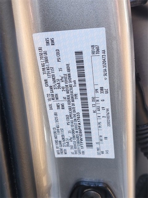 Certified 2023 Ford F150 XLT w/ Equipment Group 302A High image 33