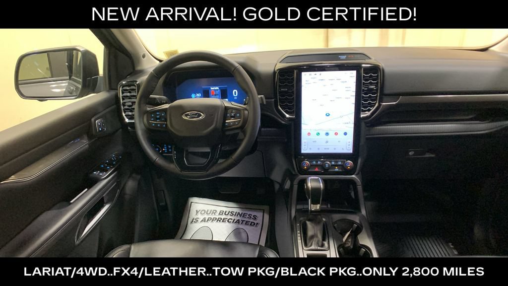 Certified 2025 Ford Ranger Lariat w/ FX4 Off-Road Package AWD/4WD image 25
