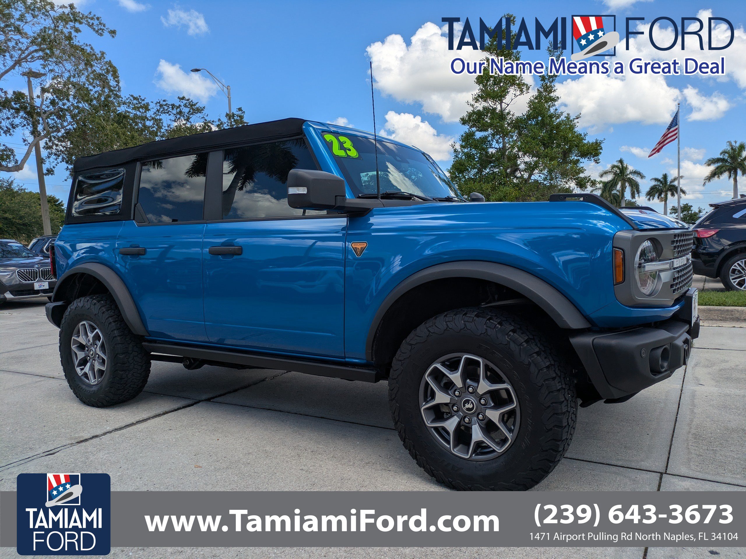 Certified 2023 Ford Bronco Badlands
