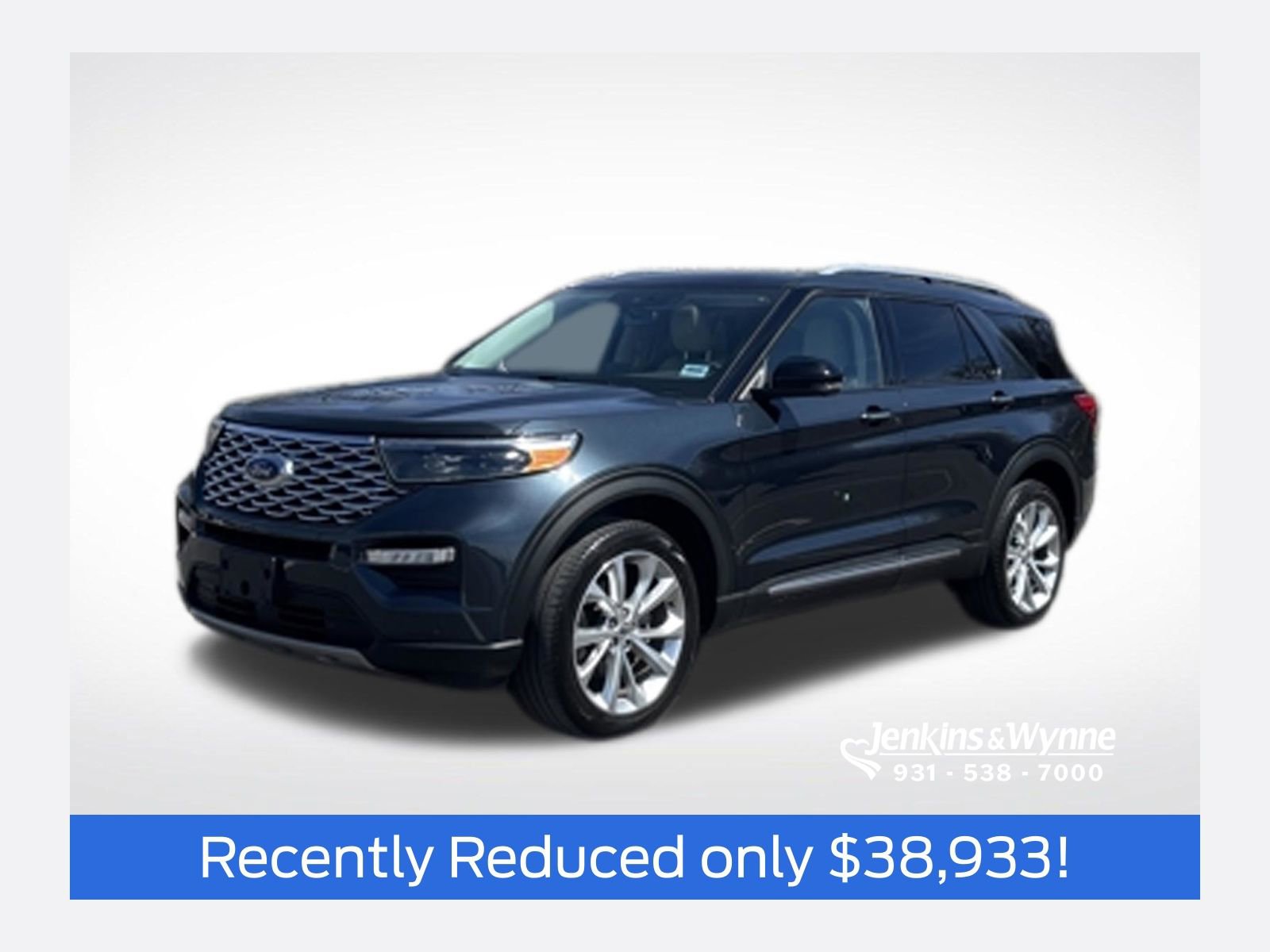 Certified 2022 Ford Explorer Platinum w/ Equipment Group 601A