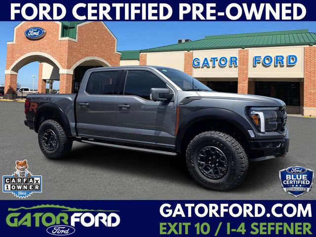 Certified 2025 Ford F150 Raptor w/ Equipment Group 803A Raptor R